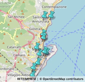 Mappa Via S. Liberale, 98121 Messina ME, Italia (1.92727)