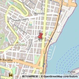 Mappa Via Placida, 18, 98121 Messina, Messina (Sicilia)