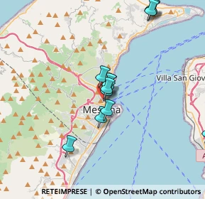 Mappa Via della Fonderia, 98121 Messina ME, Italia (3.7375)