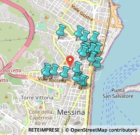 Mappa Via Osservatorio, 98121 Messina ME, Italia (0.344)