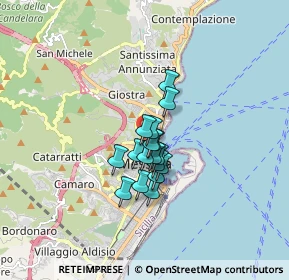 Mappa Via Osservatorio, 98121 Messina ME, Italia (1.14118)