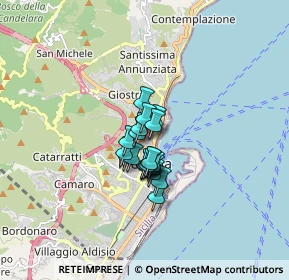 Mappa Via Osservatorio, 98121 Messina ME, Italia (1.0045)