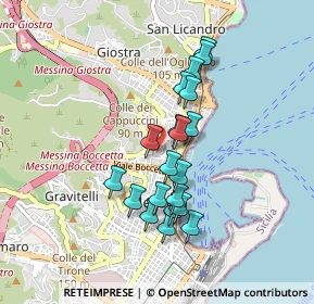 Mappa Via dei setaioli, 98121 Messina ME, Italia (0.8275)