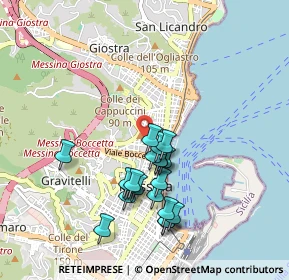 Mappa Via Osservatorio, 98121 Messina ME, Italia (0.947)