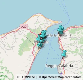 Mappa Via dei setaioli, 98121 Messina ME, Italia (3.83923)