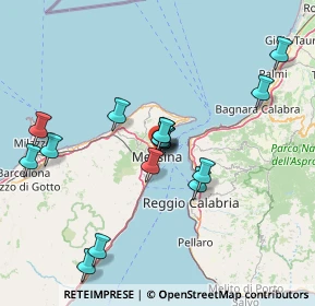 Mappa Via Osservatorio, 98121 Messina ME, Italia (15.39875)