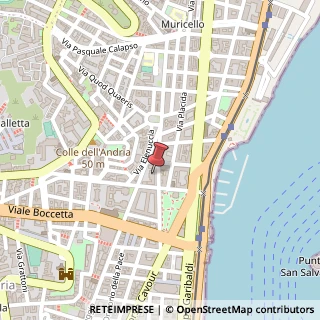 Mappa Via Monsignor D'Arrigo, 18, 98121 Messina, Messina (Sicilia)