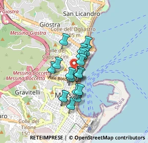 Mappa Via Concezione, 98121 Messina ME, Italia (0.6135)