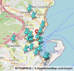 Mappa Via Gran Priorato, 98121 Messina ME, Italia (0.92)