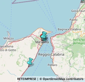 Mappa Piazza Unità d'Italia Ricevimento Pubblico Via Gran Priorato ang, 98121 Messina ME, Italia (38.63077)
