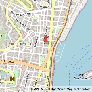 Mappa Via Placida, 8, 98121 Messina, Messina (Sicilia)