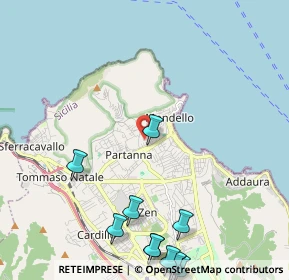 Mappa 90151 Palermo PA, Italia (3.34727)