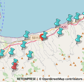 Mappa Via Giovanni Verga, 98040 Torregrotta ME, Italia (6.10286)