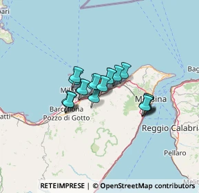 Mappa Via Giovanni Verga, 98040 Torregrotta ME, Italia (9.4155)