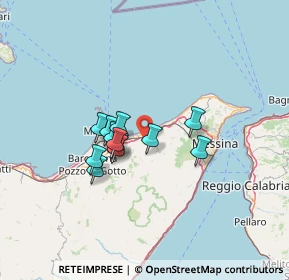 Mappa 98040 Torregrotta ME, Italia (10.6025)