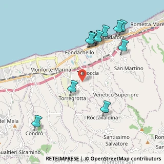 Mappa 98040 Torregrotta ME, Italia (2.55)