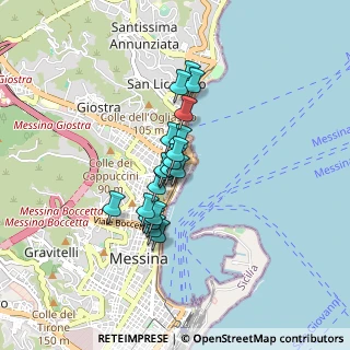 Mappa Poliambulatorio Specialistico Portosalvo, 98168 Messina ME, Italia (0.6395)