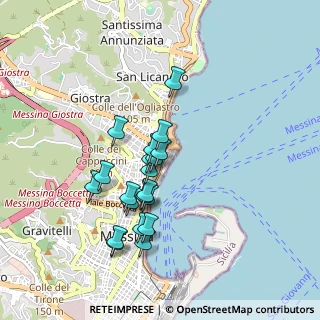 Mappa Via Porto Salvo, 98168 Messina ME, Italia (0.863)