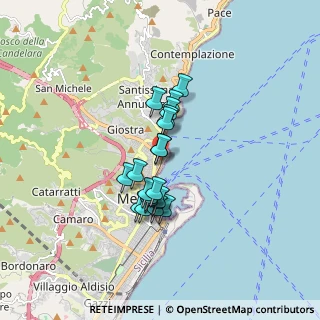 Mappa Via Porto Salvo, 98168 Messina ME, Italia (1.3805)