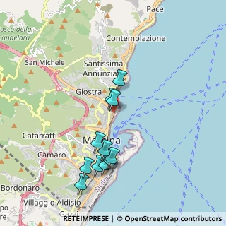 Mappa Via Porto Salvo, 98168 Messina ME, Italia (2.06909)