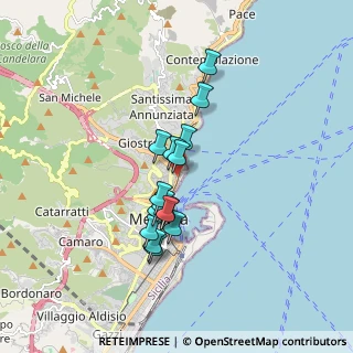 Mappa Poliambulatorio Specialistico Portosalvo, 98168 Messina ME, Italia (1.474)