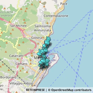 Mappa Via Porto Salvo, 98168 Messina ME, Italia (1.564)