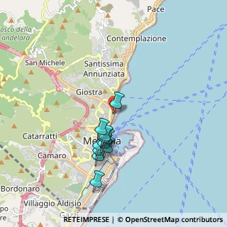 Mappa Via Porto Salvo, 98168 Messina ME, Italia (1.80091)