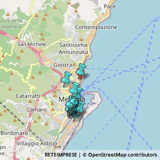 Mappa Via Porto Salvo, 98168 Messina ME, Italia (1.89133)