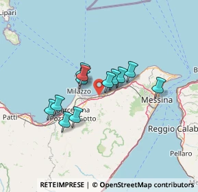 Mappa 98040 Giammoro ME, Italia (11.44917)