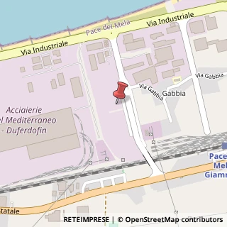 Mappa Via Pace Giammoro, 98042 Pace del Mela, Messina (Sicilia)