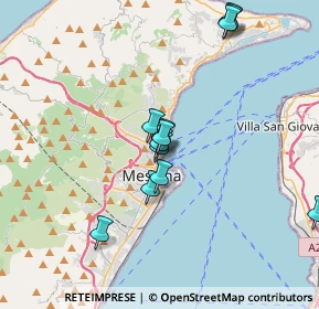 Mappa Via Eduardo Boner, 98121 Messina ME, Italia (3.70833)
