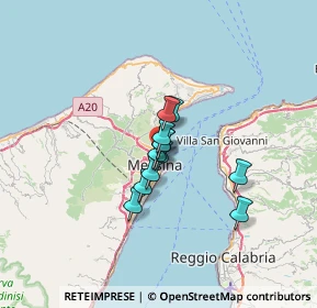 Mappa Accesso dal passo carrabile, 98121 Messina ME, Italia (4.21167)