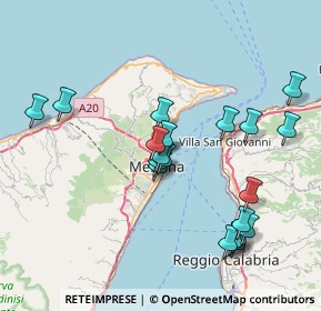 Mappa Accesso dal passo carrabile, 98121 Messina ME, Italia (8.684)