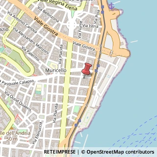 Mappa Via Porto Salvo, 1, 98121 Messina, Messina (Sicilia)