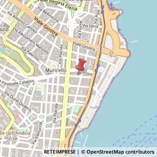 Mappa Via Porto Salvo, 9, 98121 Messina, Messina (Sicilia)