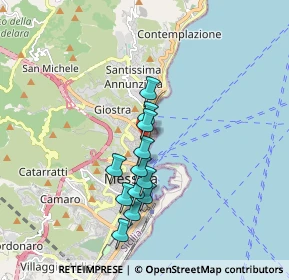 Mappa Via Eduardo Boner, 98121 Messina ME, Italia (1.63333)