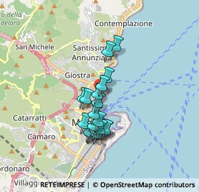 Mappa Accesso dal passo carrabile, 98121 Messina ME, Italia (1.5045)