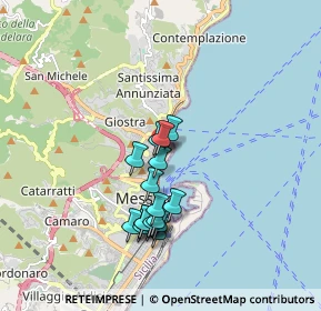 Mappa Via Edoardo Giacomo Boner, 98121 Messina ME, Italia (1.69647)