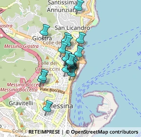 Mappa Via Portosalvo, 98121 Messina ME, Italia (0.5565)