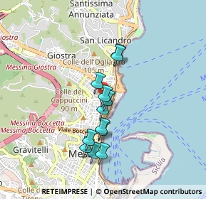 Mappa Via Portosalvo, 98121 Messina ME, Italia (0.79833)