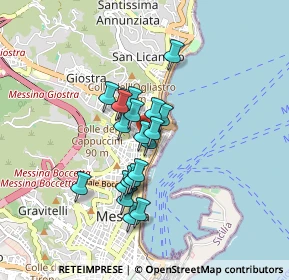 Mappa Via Portosalvo, 98121 Messina ME, Italia (0.692)