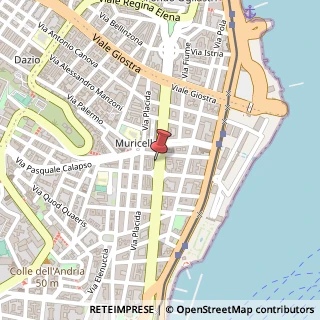 Mappa Via G. Garibaldi, n. 377, 98122 Messina, Messina (Sicilia)
