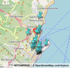 Mappa Via Girolamo Di Mari e Vincenzo Di Mari, 98121 Messina ME, Italia (1.76316)