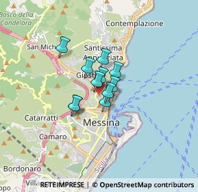 Mappa Via Pasquale Calapso, 98121 Messina ME, Italia (0.94909)