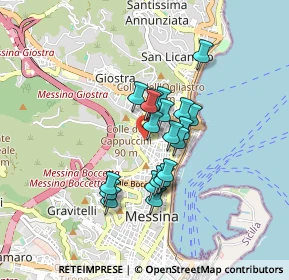 Mappa Via Belvedere, 98121 Messina ME, Italia (0.689)
