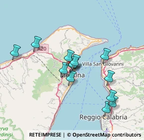 Mappa Via Belvedere, 98121 Messina ME, Italia (7.02)