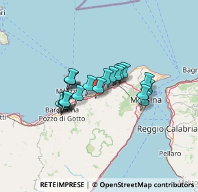 Mappa 98040 Valdina ME, Italia (10.593)