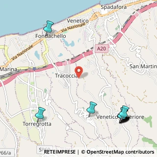 Mappa 98040 Valdina ME, Italia (1.79333)