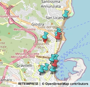 Mappa Via dei fratelli Di Mari, 98121 Messina ME, Italia (1.1)