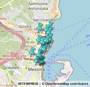 Mappa Via Colapesce, 98121 Messina ME, Italia (0.6235)